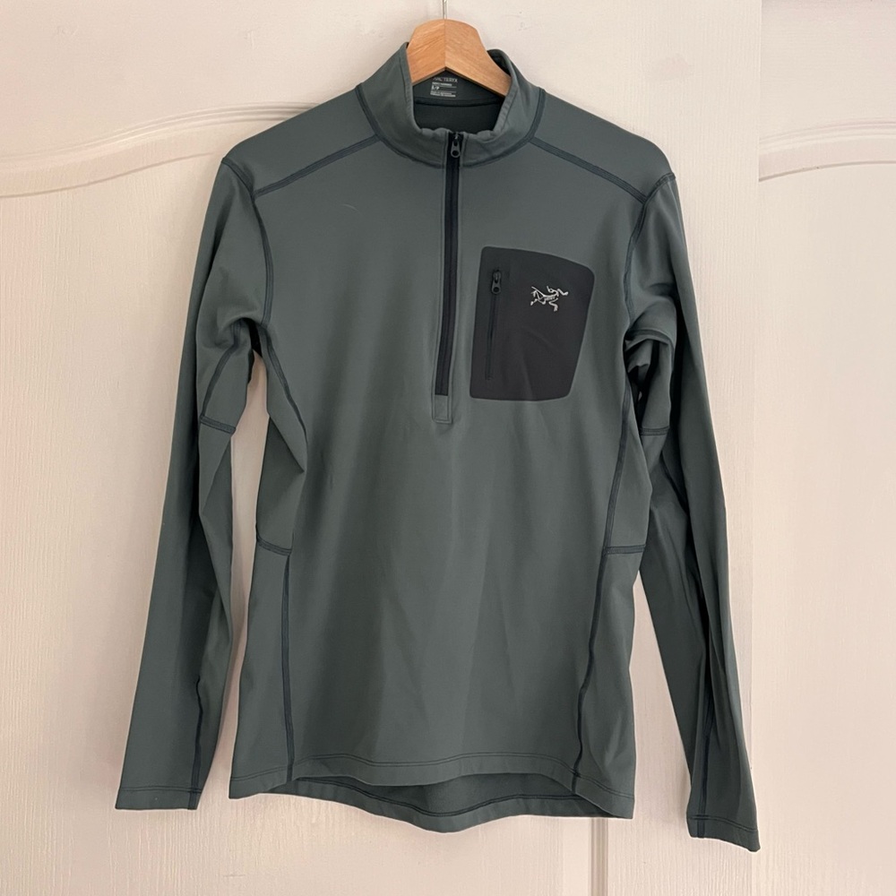 Arc’teryx men’s Rho LT light fleece 3/4 zip